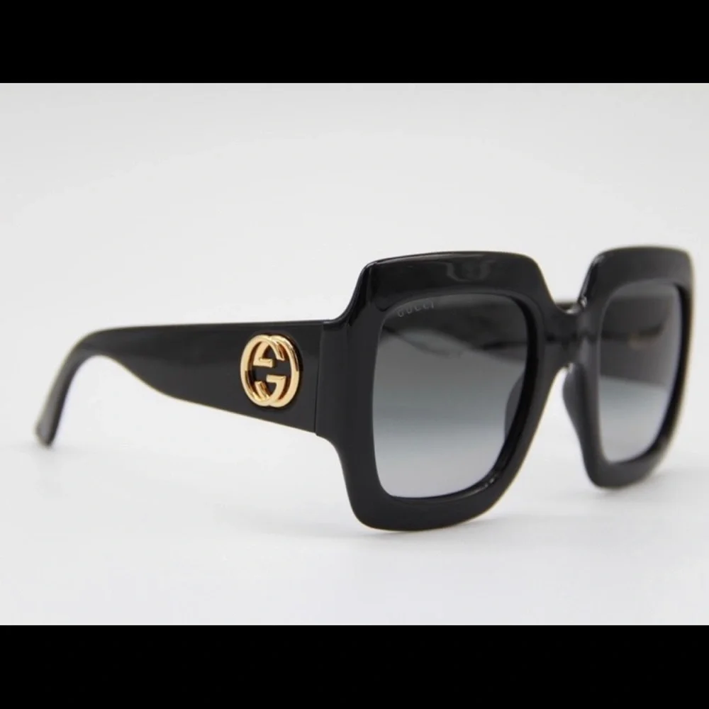 GUCCI OVERSIZED SQUARE SUNGLASSES NWOT - Picture 3 of 11